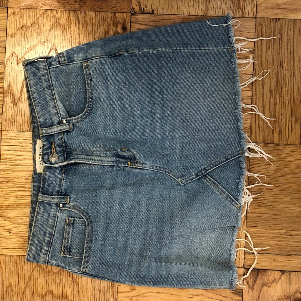 Pac Sun Denim Skirt